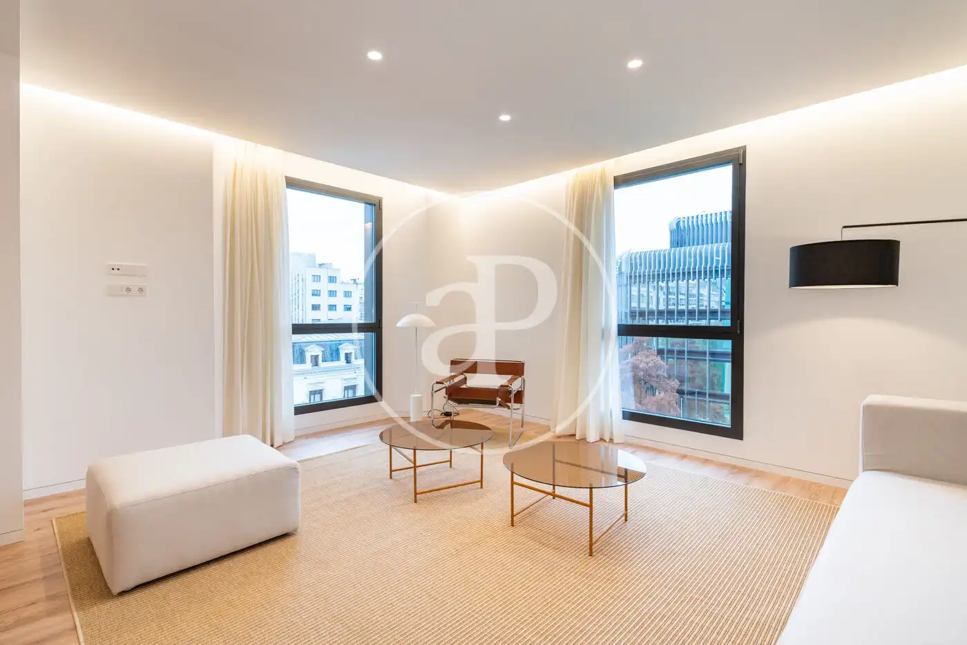 Sala de estar de Piso de alquiler en Madrid con Aire acondicionado, Calefacción y Amueblado