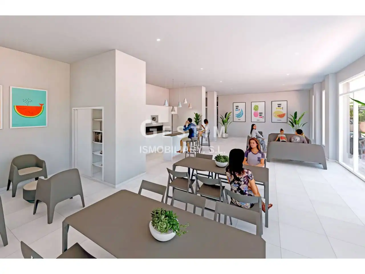 Esszimmer von Wohnung zum Verkauf in Cabanes mit Klimaanlage, Heizung und Terrasse