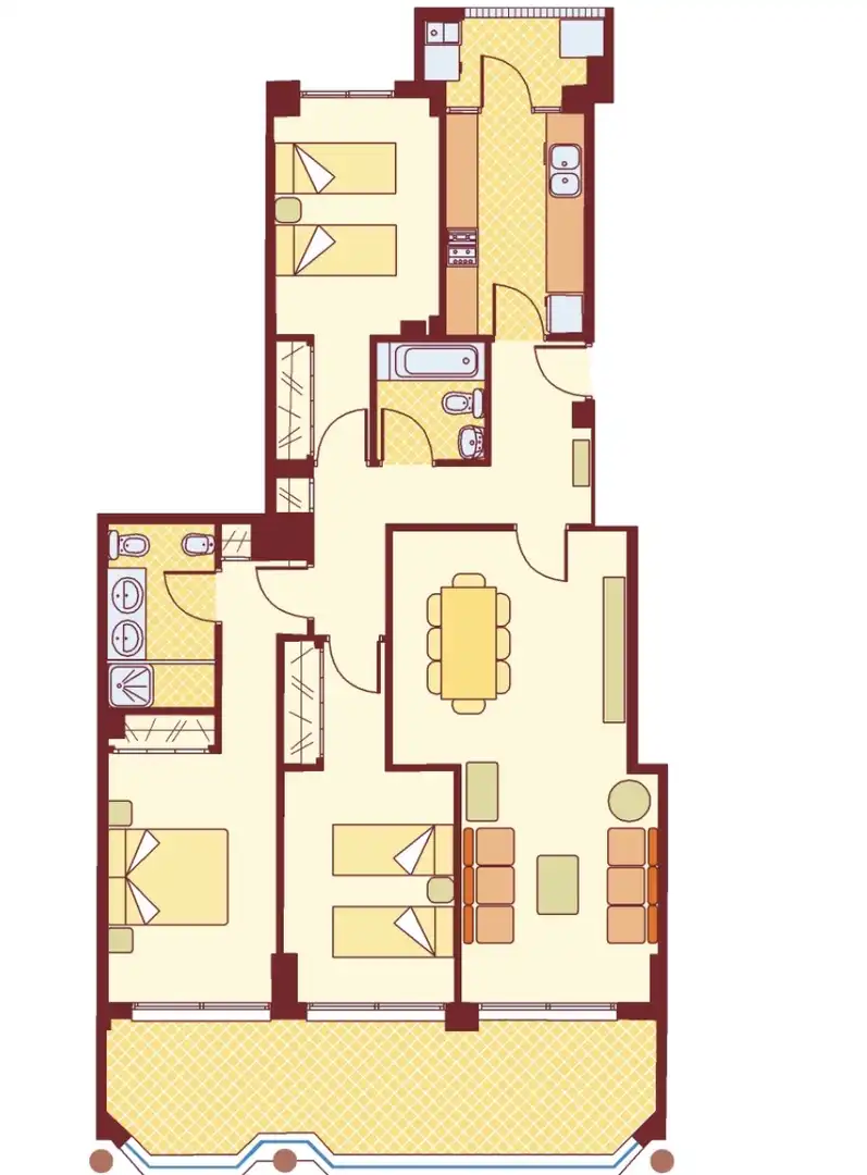 Apartamento con terraza en venta en Montañar - El Arenal, imagen 48
