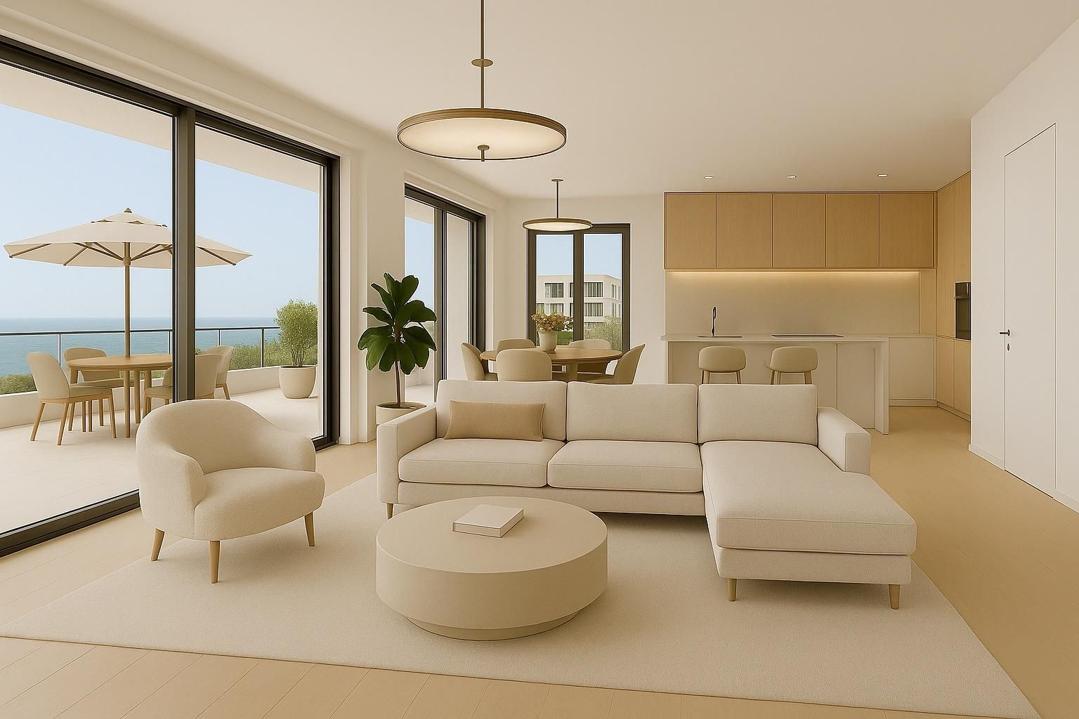 Sala d'estar de Apartament en venda en  Palma de Mallorca amb Aire condicionat, Calefacció i Jardí privat