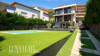 Exterior view of House or chalet for sale in Castelldefels  with Air Conditioner, Heating and Private garden