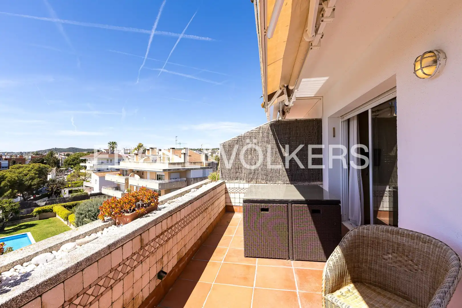 Terrace of Flat for rent in Sitges  with Heating and Terrace