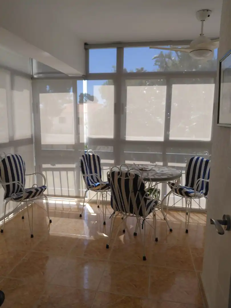 Terrassa de Apartament de lloguer en Benicasim / Benicàssim amb Terrassa, Moblat i Es permeten mascotes