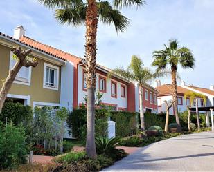 Exterior view of Single-family semi-detached for sale in Estepona  with Air Conditioner and Terrace