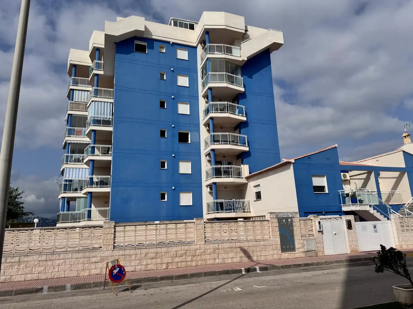 Exterior view of Apartments for sale in Piles  with Air Conditioner, Private garden and Swimming Pool
