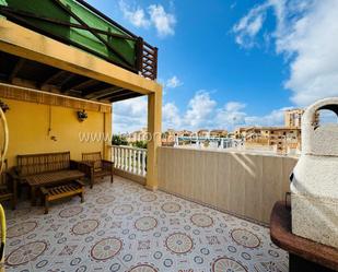 Terrace of Duplex for sale in Torrevieja  with Air Conditioner, Terrace and Balcony