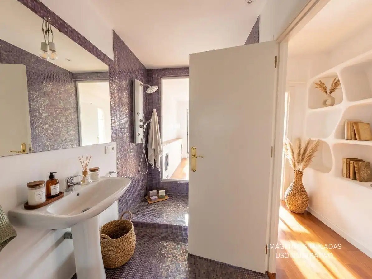 Baño de Casa adosada en venta en Altea con Jardín privado y Terraza