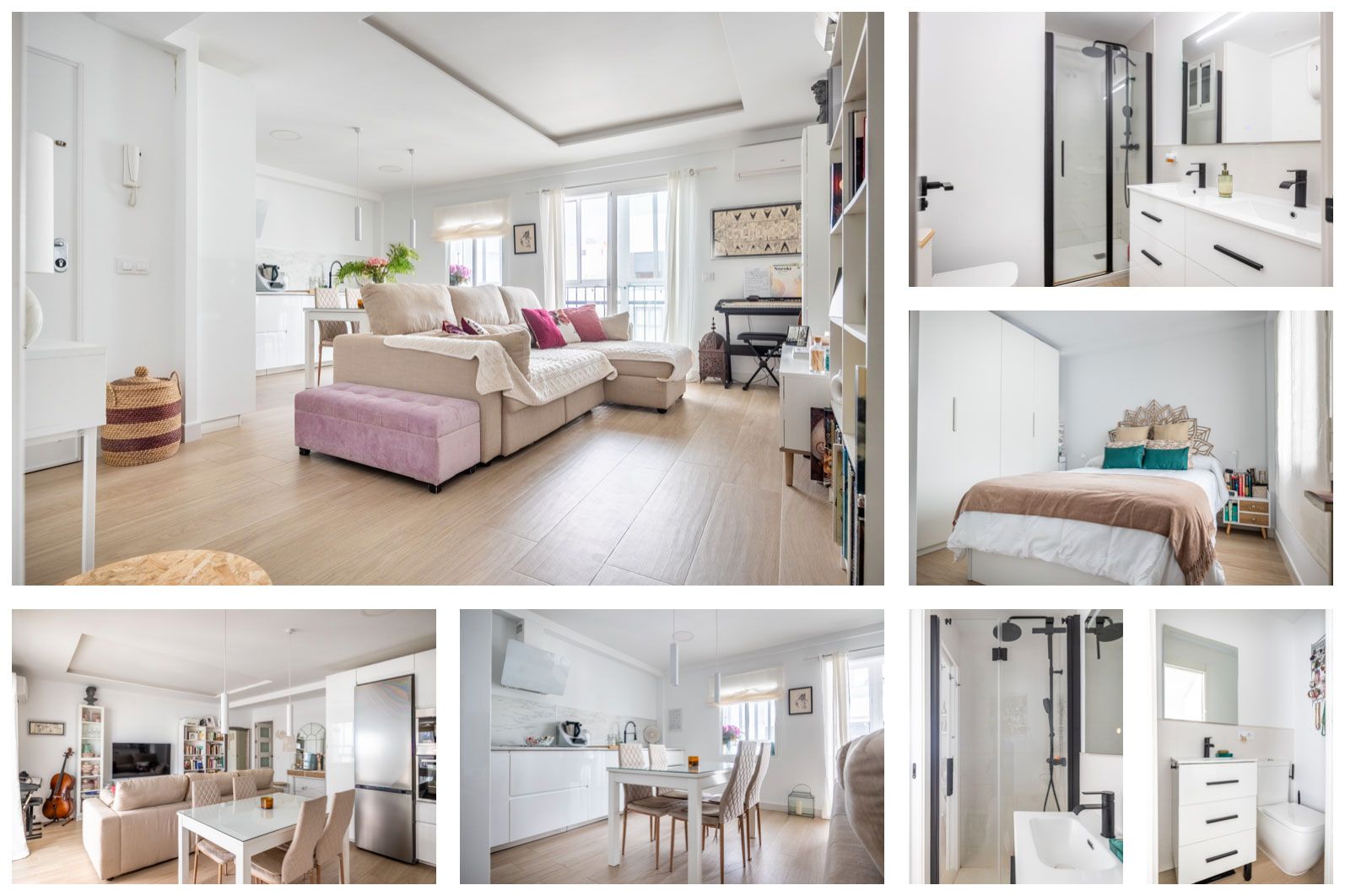 Vista exterior de Pis en venda en  Sevilla Capital amb Aire condicionat, Terrassa i Moblat