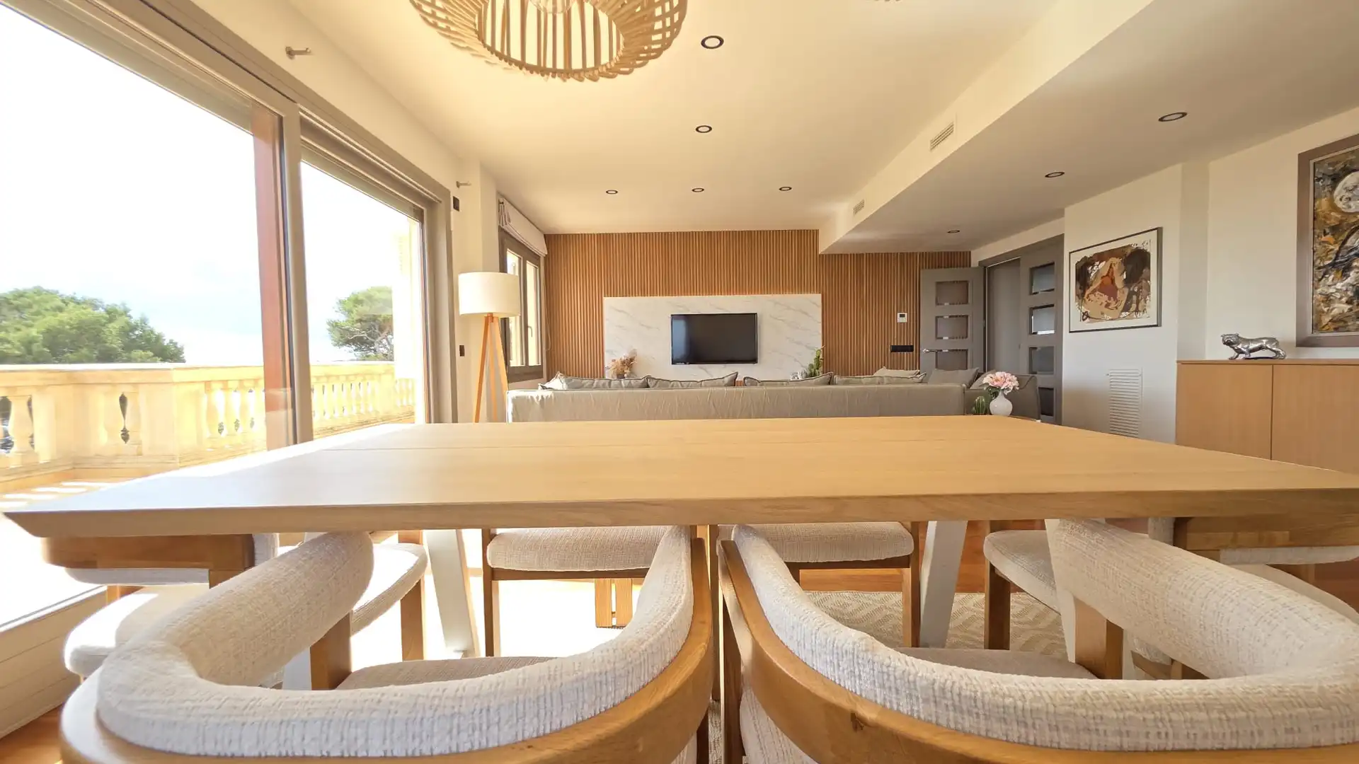 Comedor de Apartamento de alquiler en Manacor con Aire acondicionado y Amueblado