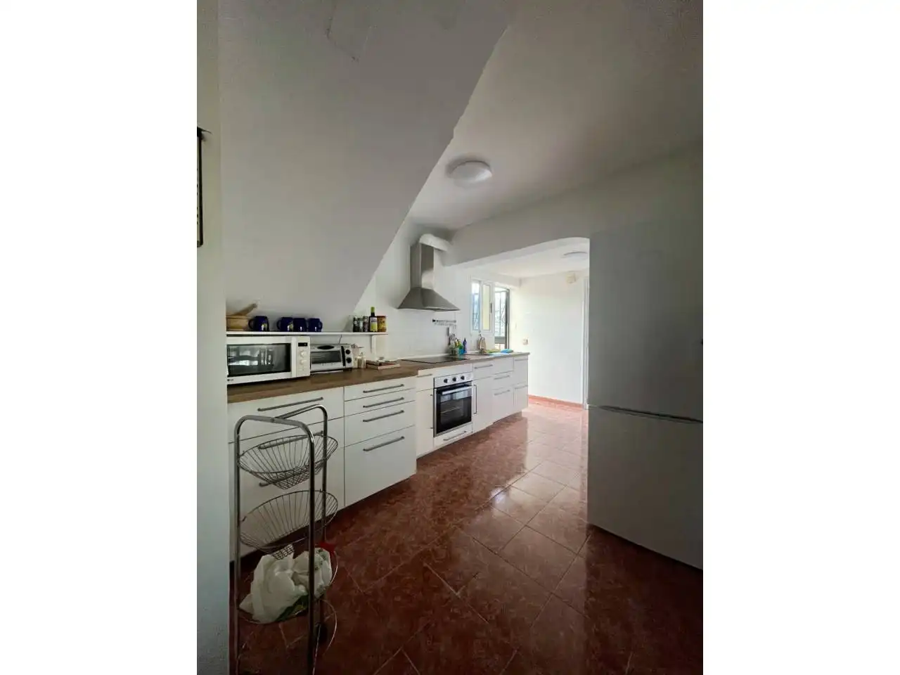 Cuina de Casa o xalet de lloguer en El Campello amb Aire condicionat, Terrassa i Moblat