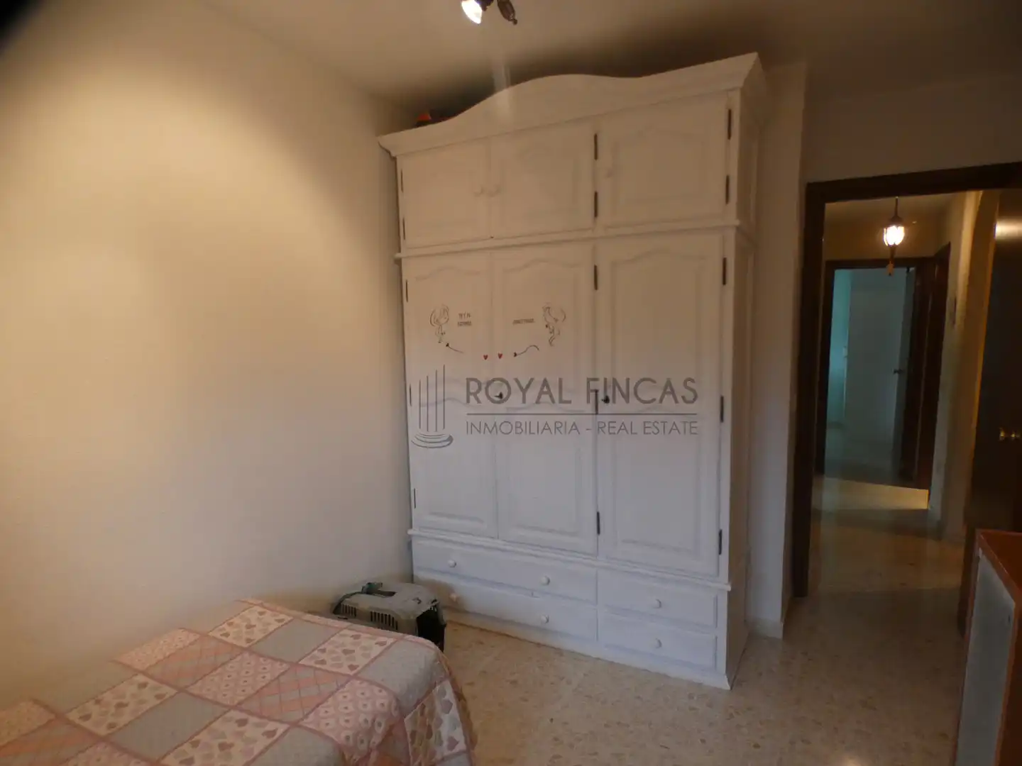 Bedroom of Flat for sale in Málaga  with Air Conditioner, Terrace and Storage room
