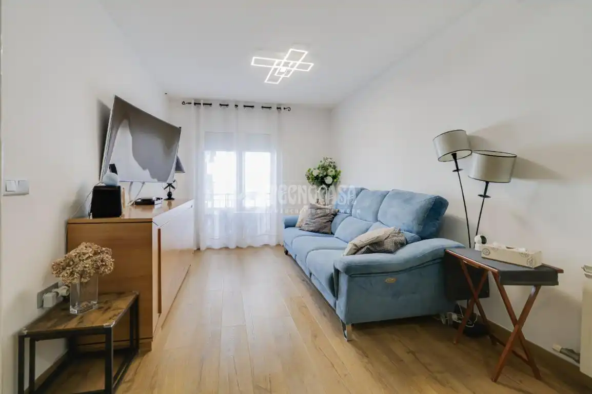 Sala de estar de Piso en venta en Mataró con Aire acondicionado, Calefacción y Parquet