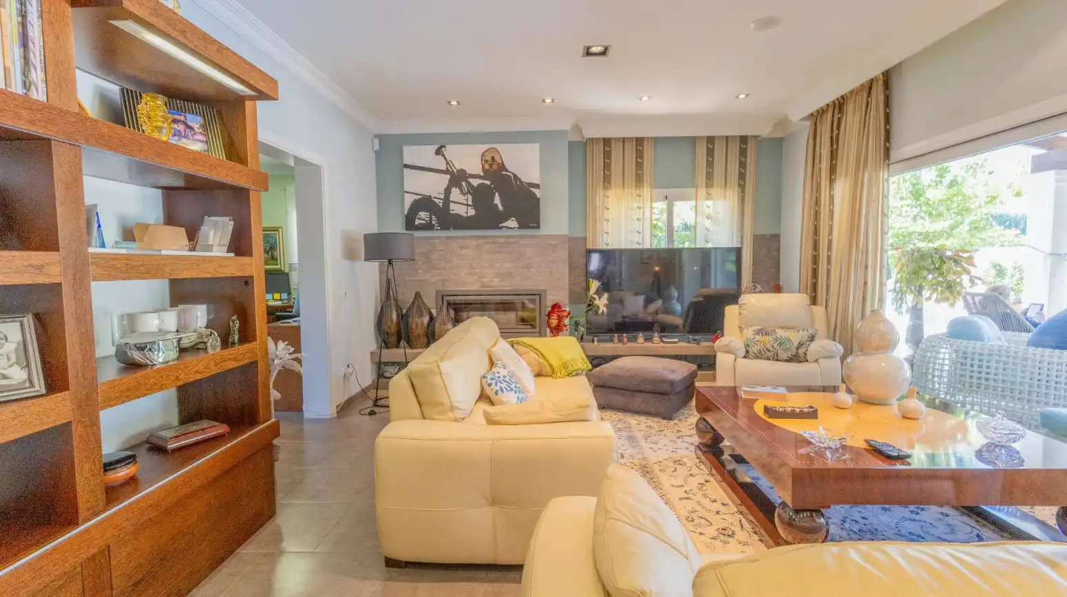 Sala de estar de Casa o chalet en venta en Santa Margalida con Aire acondicionado, Terraza y Trastero