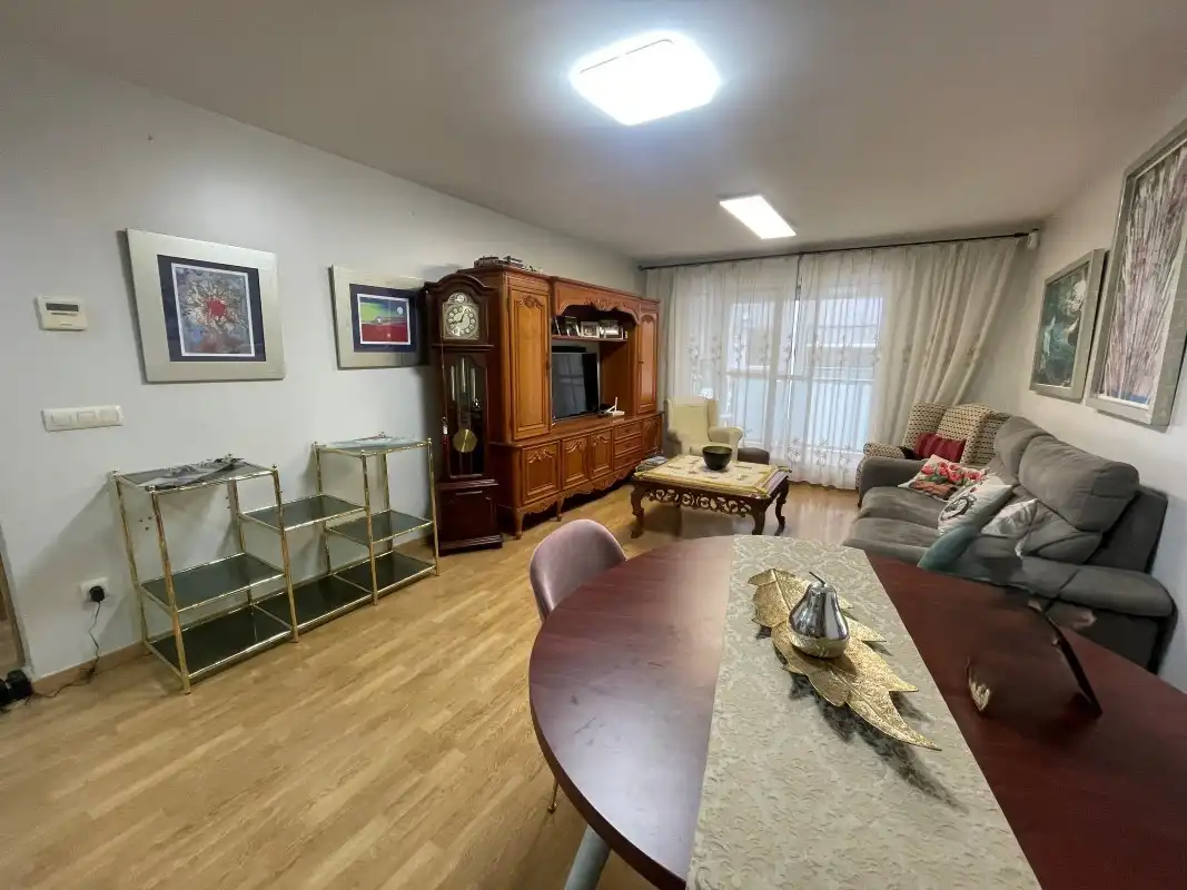 Sala de estar de Piso en venta en El Real de Gandia con Aire acondicionado, Amueblado y Balcón