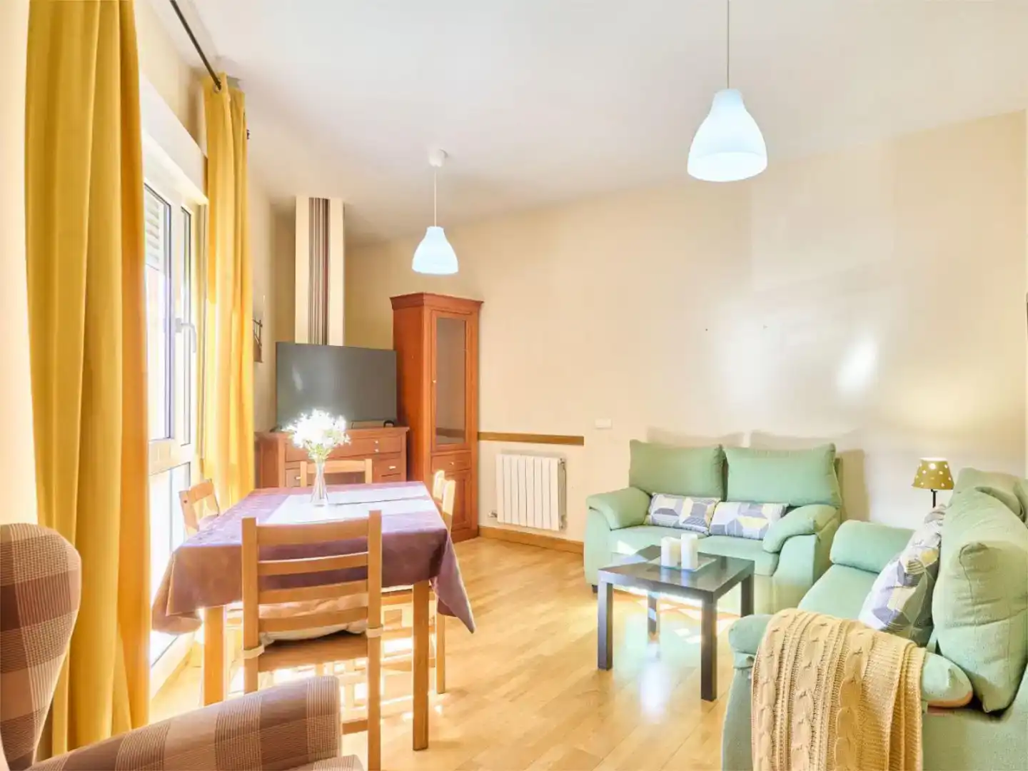 Sala de estar de Piso en venta en Rebollo