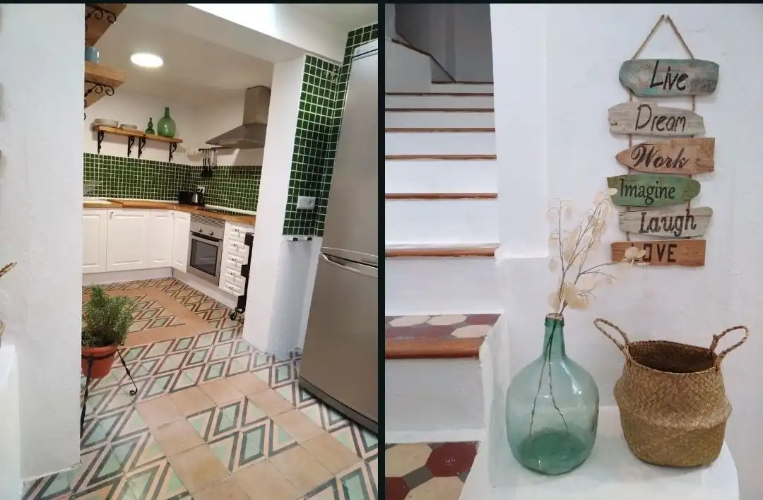 Cocina de Finca rústica en venta en Polop con Aire acondicionado, Calefacción y Terraza
