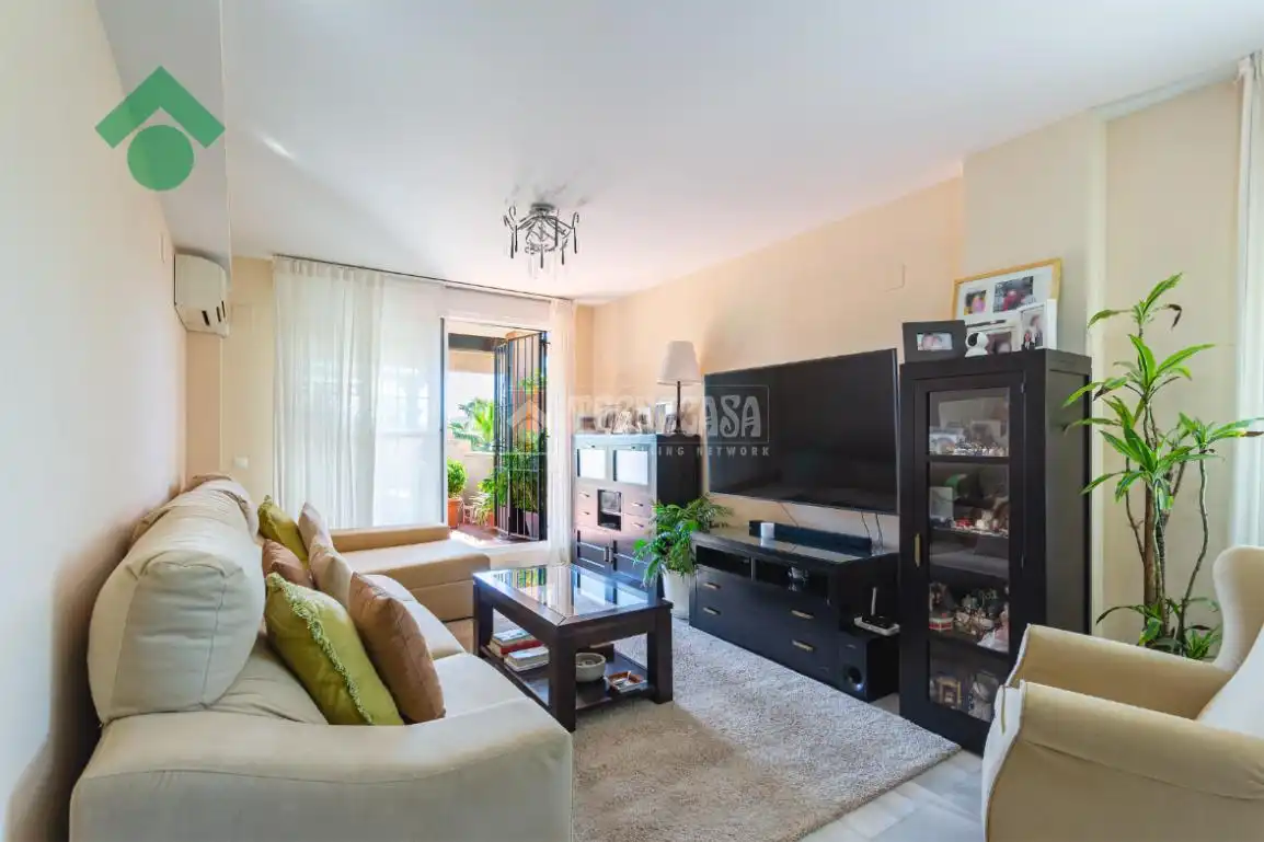 Wohnzimmer von Wohnung zum Verkauf in Vélez-Málaga mit Klimaanlage und Möbliert