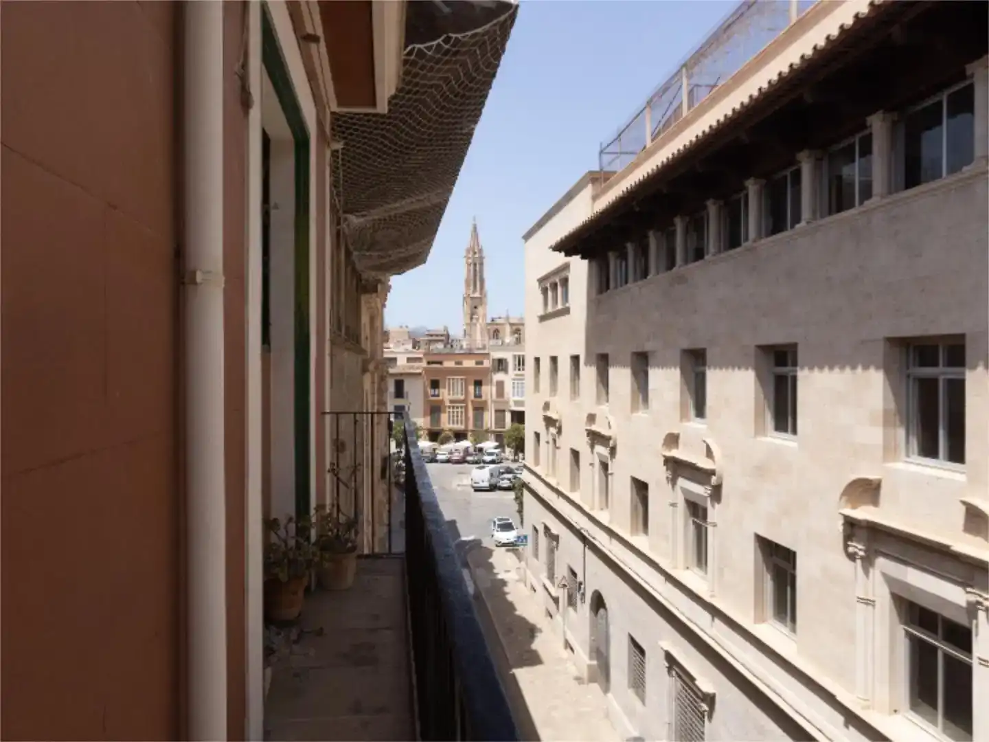 Exterior view of Flat for rent in  Palma de Mallorca  with Air Conditioner, Storage room and Furnished