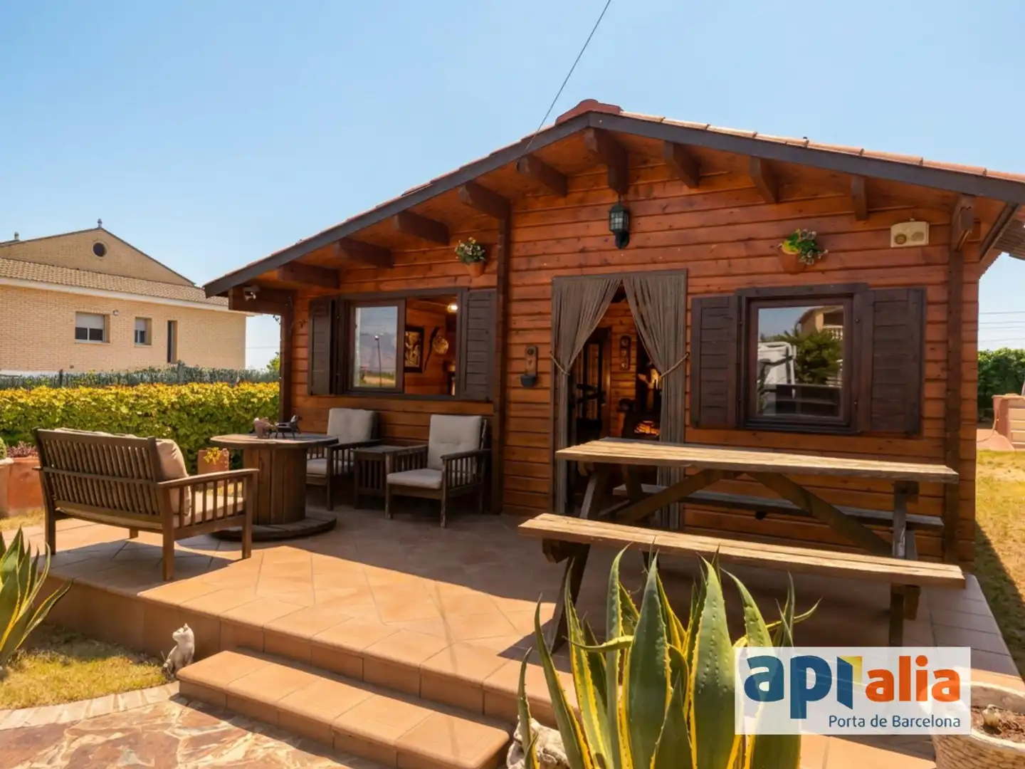 Terraza de Finca rústica en venta en Masquefa con Calefacción y Parquet