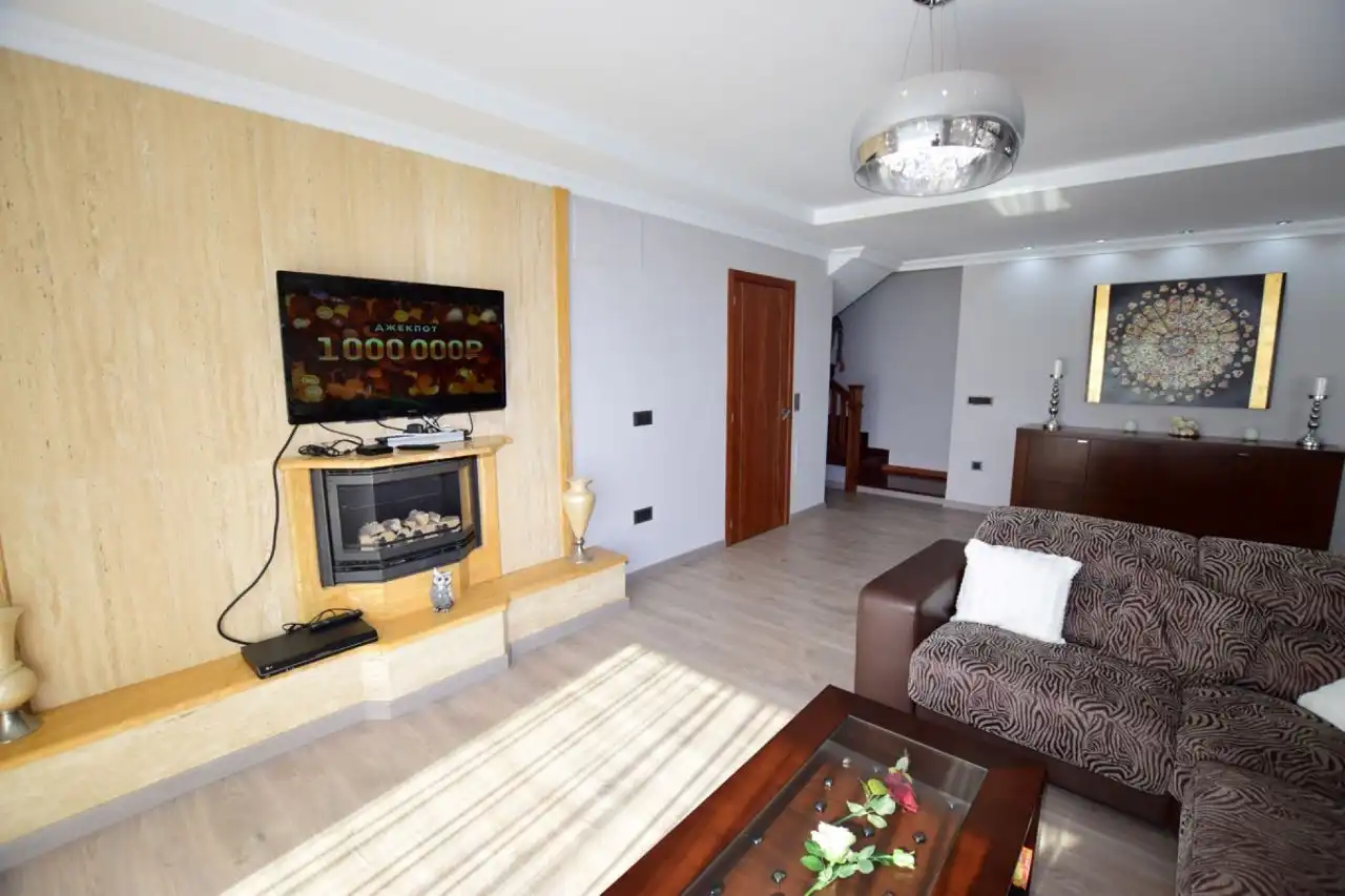 Sala de estar de Casa o chalet en venta en Altea con Aire acondicionado, Jardín privado y Trastero