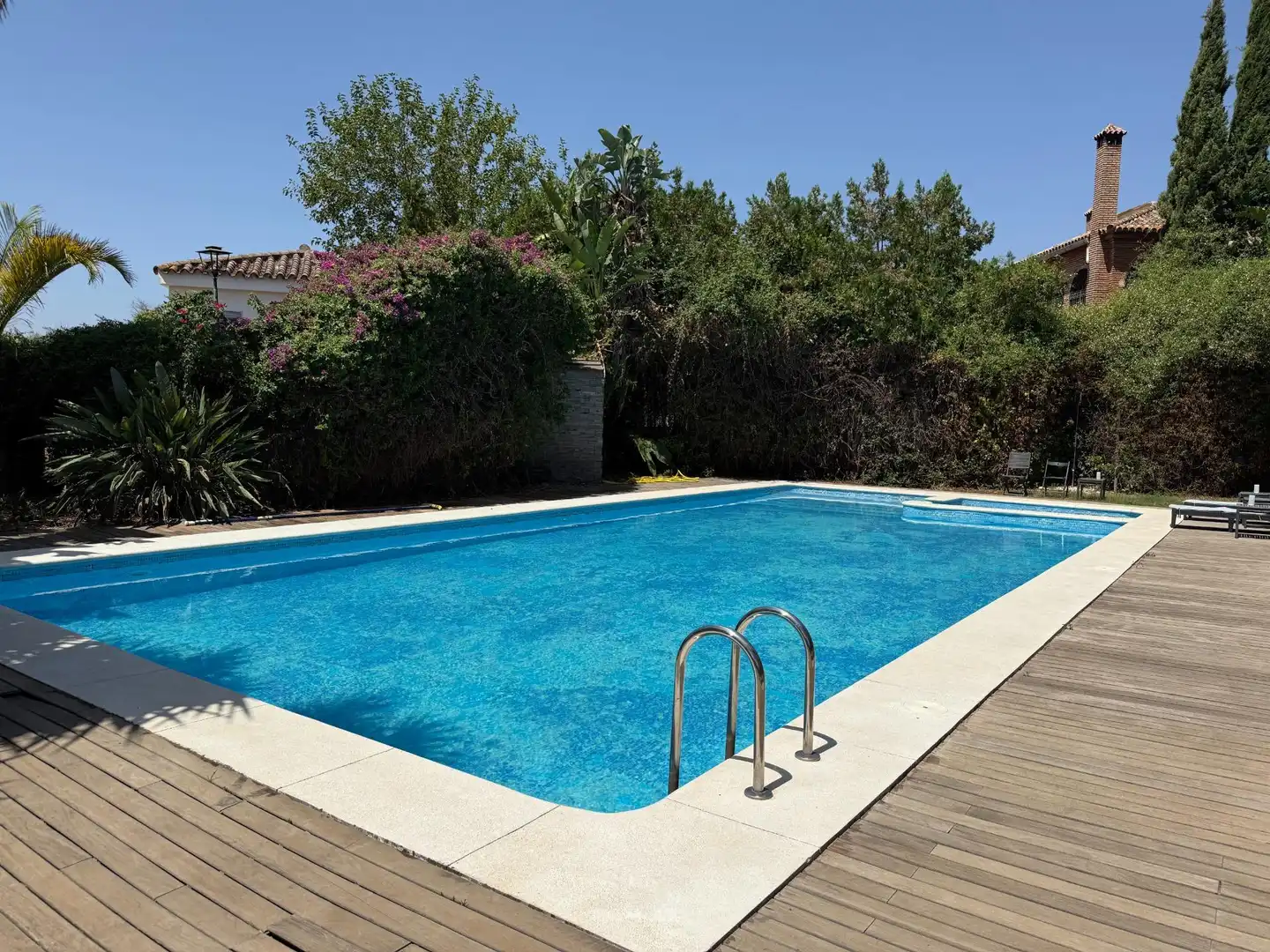 Piscina de Casa o chalet en venta en Gelves con Aire acondicionado, Jardín privado y Terraza