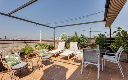 Terrasse von Dachboden zum verkauf in  Barcelona Capital mit Klimaanlage und Terrasse