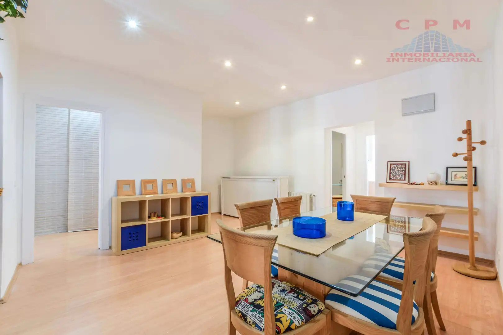 Comedor de Piso de alquiler en Madrid con Calefacción, Parquet y Amueblado