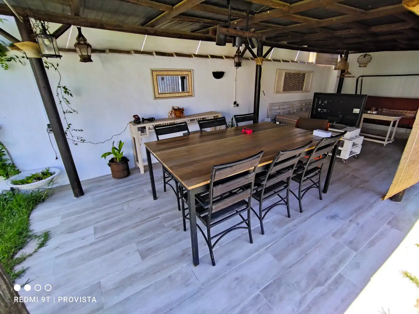 Terrassa de Casa o xalet de lloguer en Chiclana de la Frontera amb Jardí privat, Terrassa i Piscina