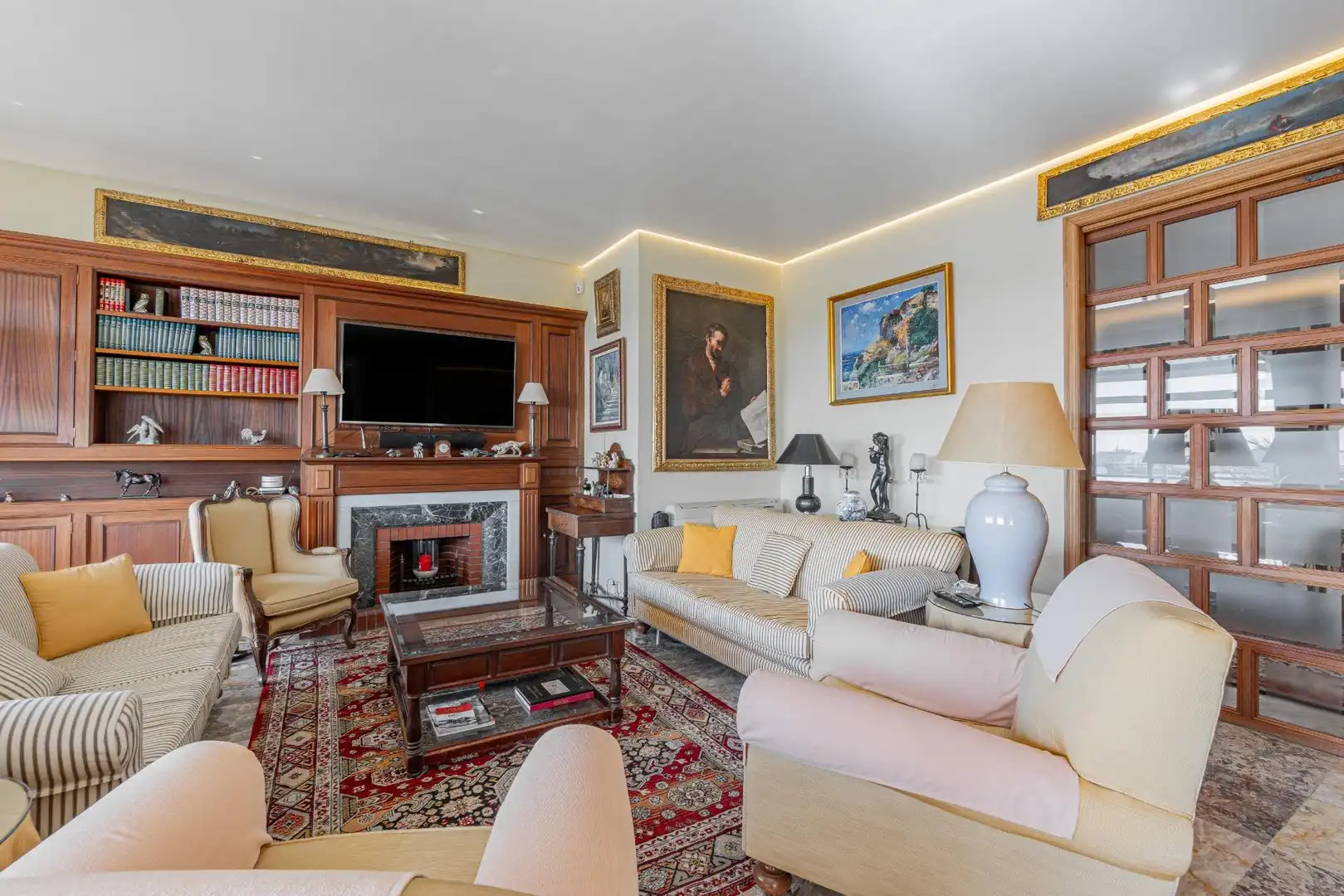 Sala d'estar de Pis en venda en  Palma de Mallorca amb Aire condicionat, Calefacció i Terrassa