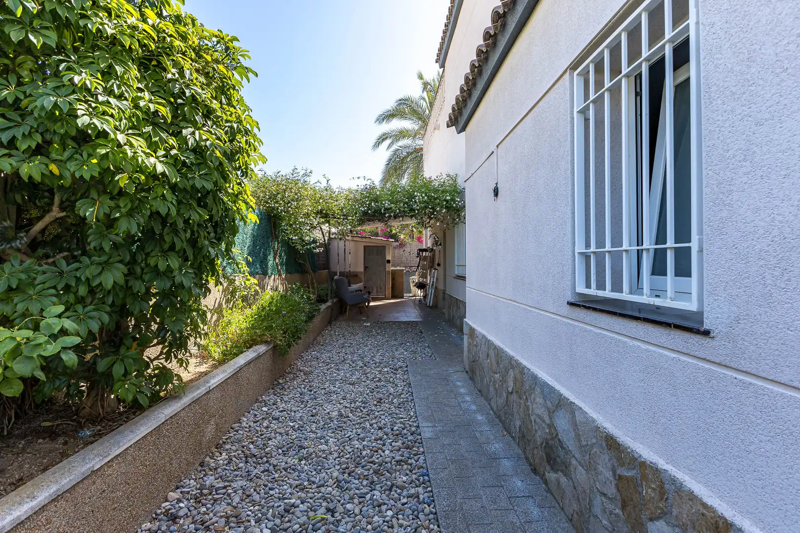 Jardín de Casa o chalet en venta en Cubelles con Aire acondicionado, Calefacción y Jardín privado