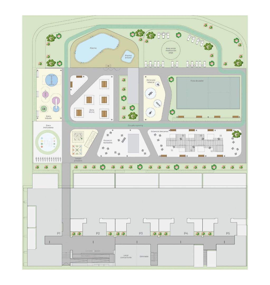 Exterior view of Planta baja for sale in Guadalajara Capital  with Heating, Terrace and Storage room