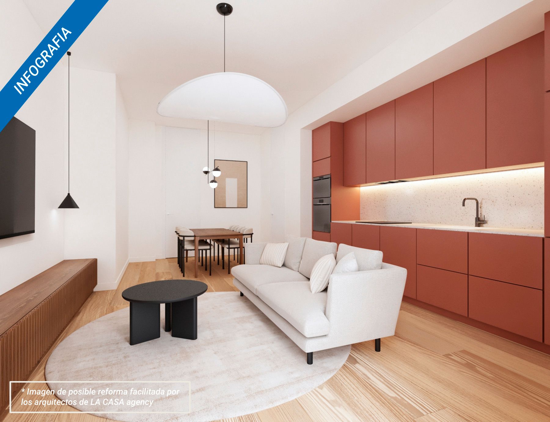 Sala d'estar de Planta baixa en venda en  Madrid Capital amb Calefacció