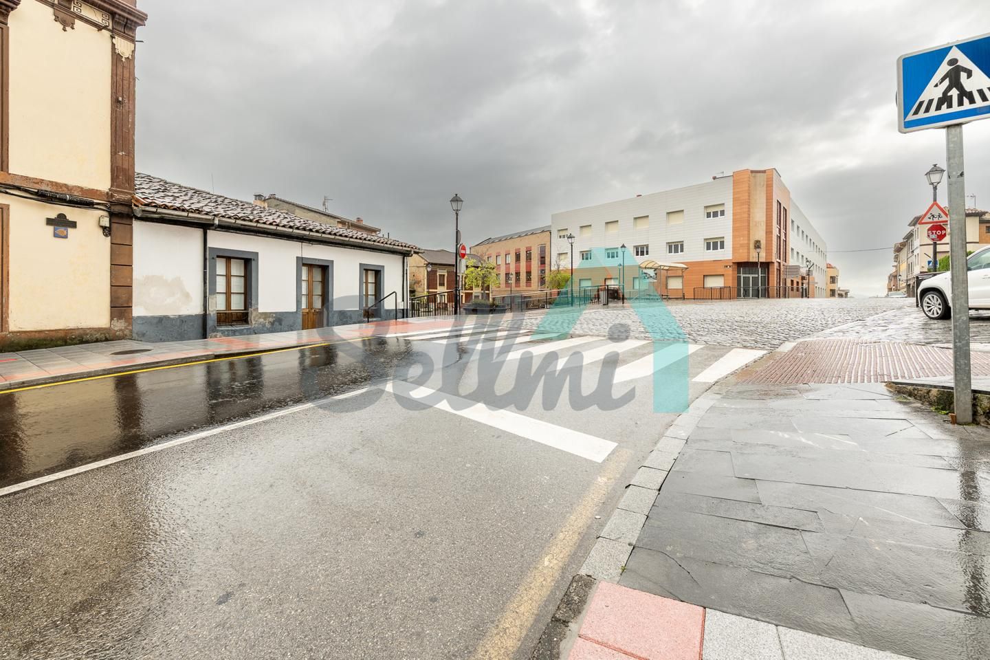 Exterior view of Single-family semi-detached for sale in Noreña