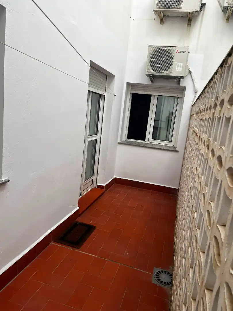 Terraza de Piso de alquiler en Zafra con Aire acondicionado, Amueblado y Lavadora