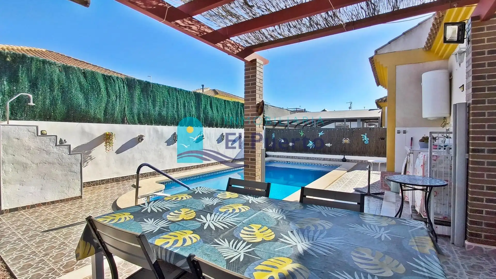 Piscina de Casa o chalet en venta en Mazarrón con Aire acondicionado, Calefacción y Jardín privado