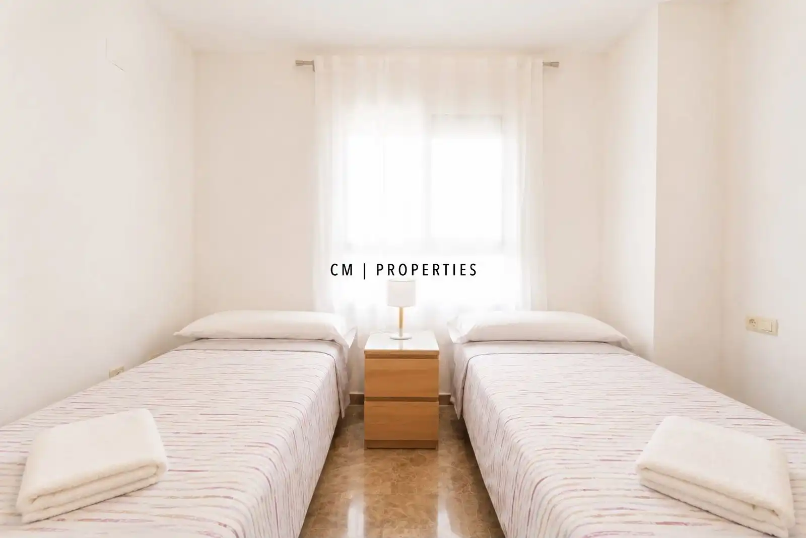 Bedroom of Flat for rent in Albal  with Air Conditioner, Heating and Furnished