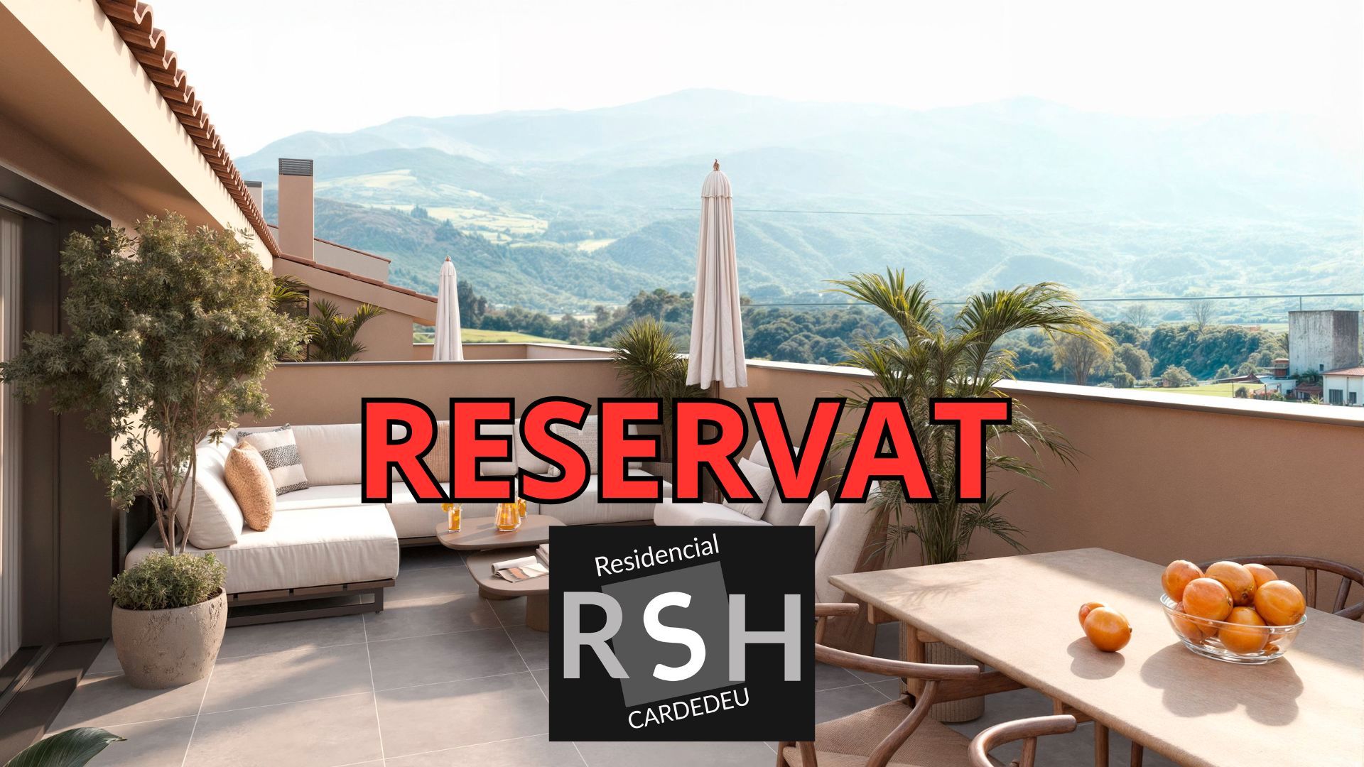 Terrassa de Dúplex en venda en Cardedeu amb Aire condicionat, Calefacció i Parquet