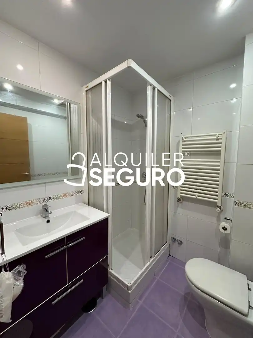 Baño de Piso de alquiler en Madrid con Aire acondicionado, Calefacción y Terraza