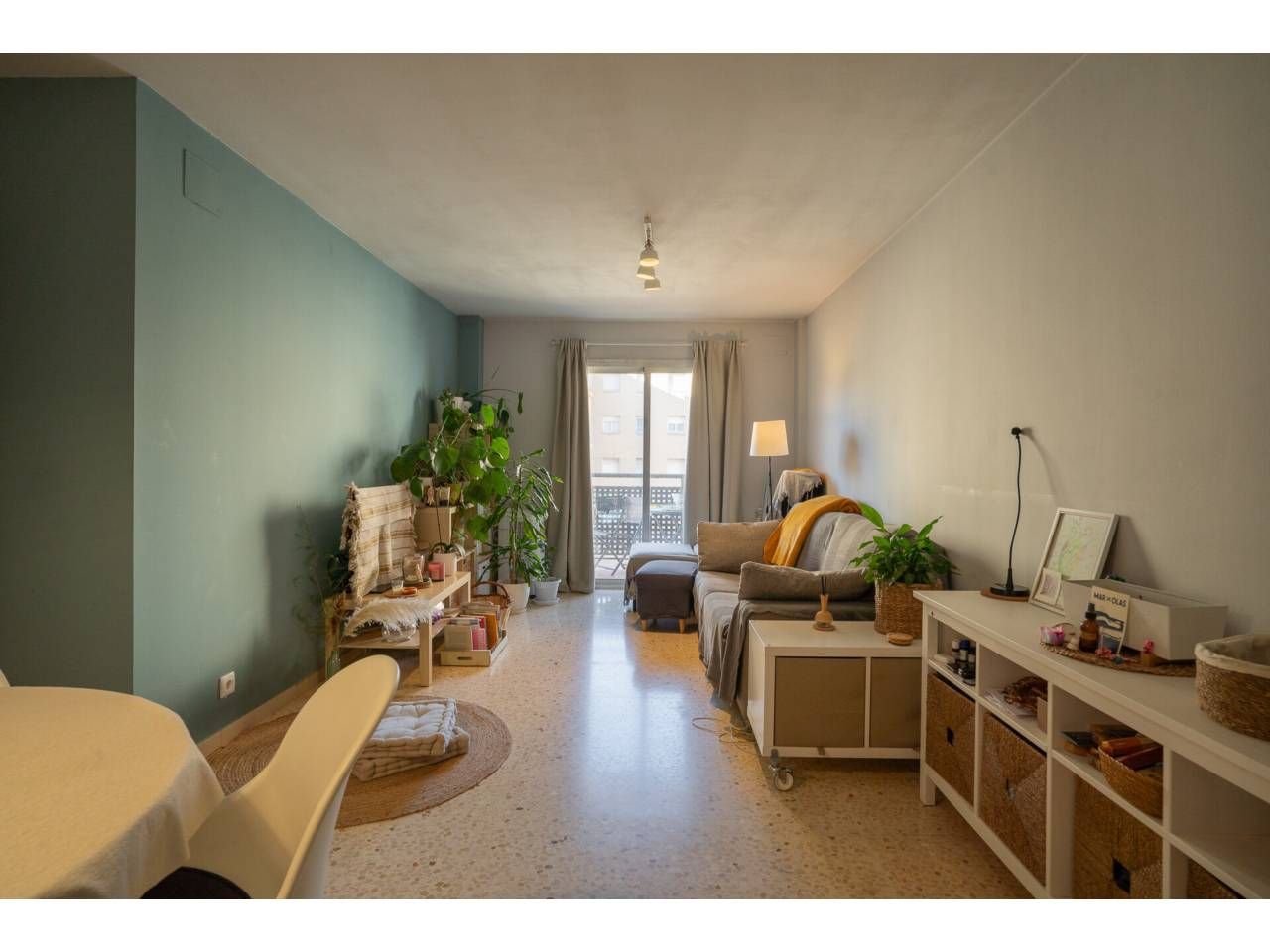 Sala de estar de Piso en venta en Vic con Calefacción y Terraza