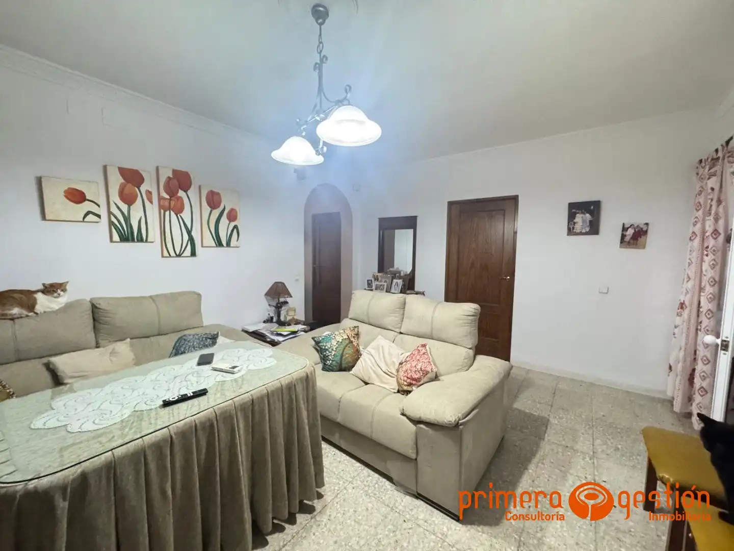 Sala de estar de Casa o chalet en venta en Carmona