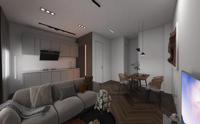 Living room of Flat for sale in  Madrid Capital