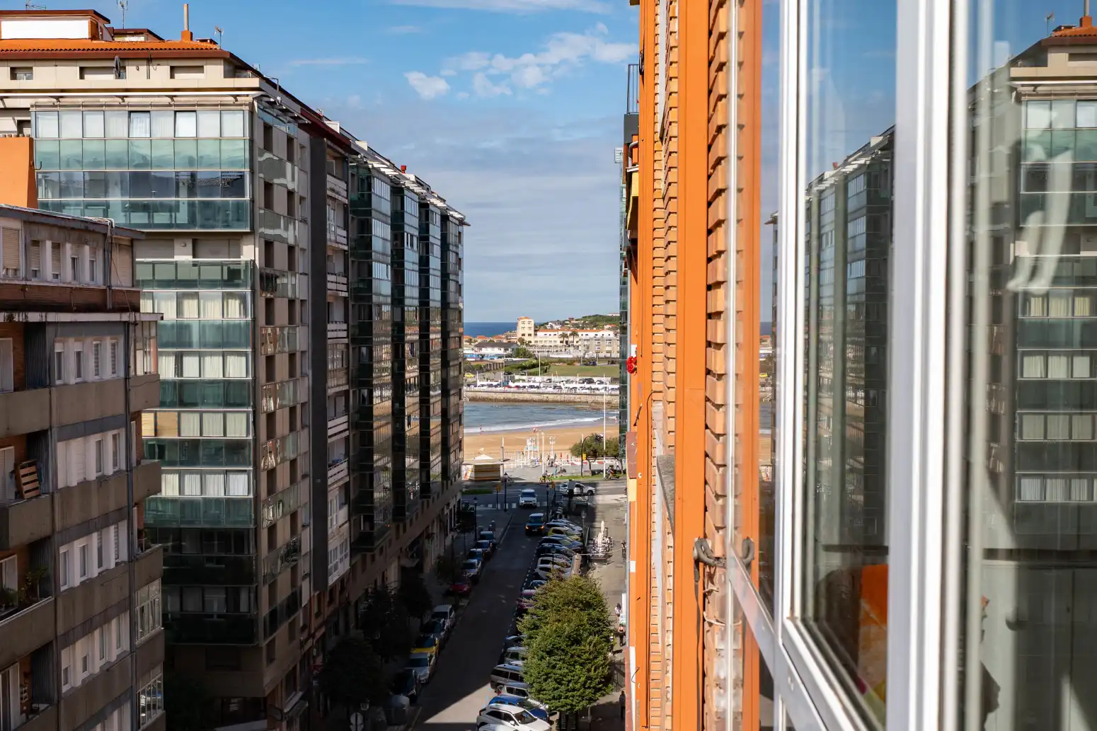 Exterior view of Flat for rent in Gijón   with Heating and Terrace