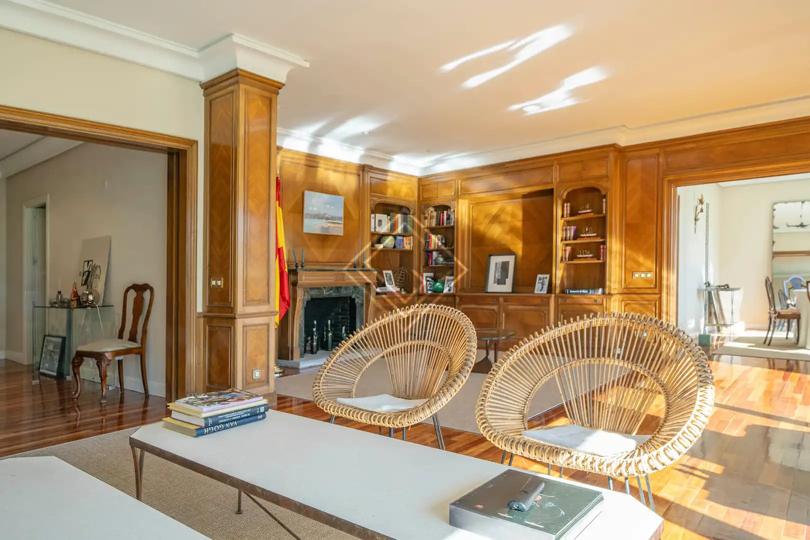 Sala de estar de Piso en venta en Chamartín
