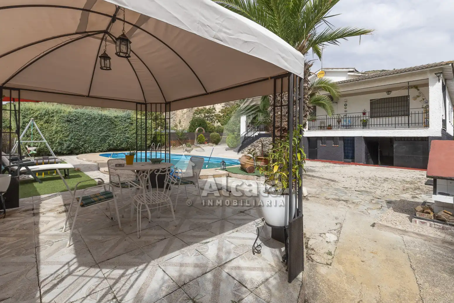 Terraza de Casa o chalet en venta en Tielmes con Aire acondicionado, Calefacción y Jardín privado