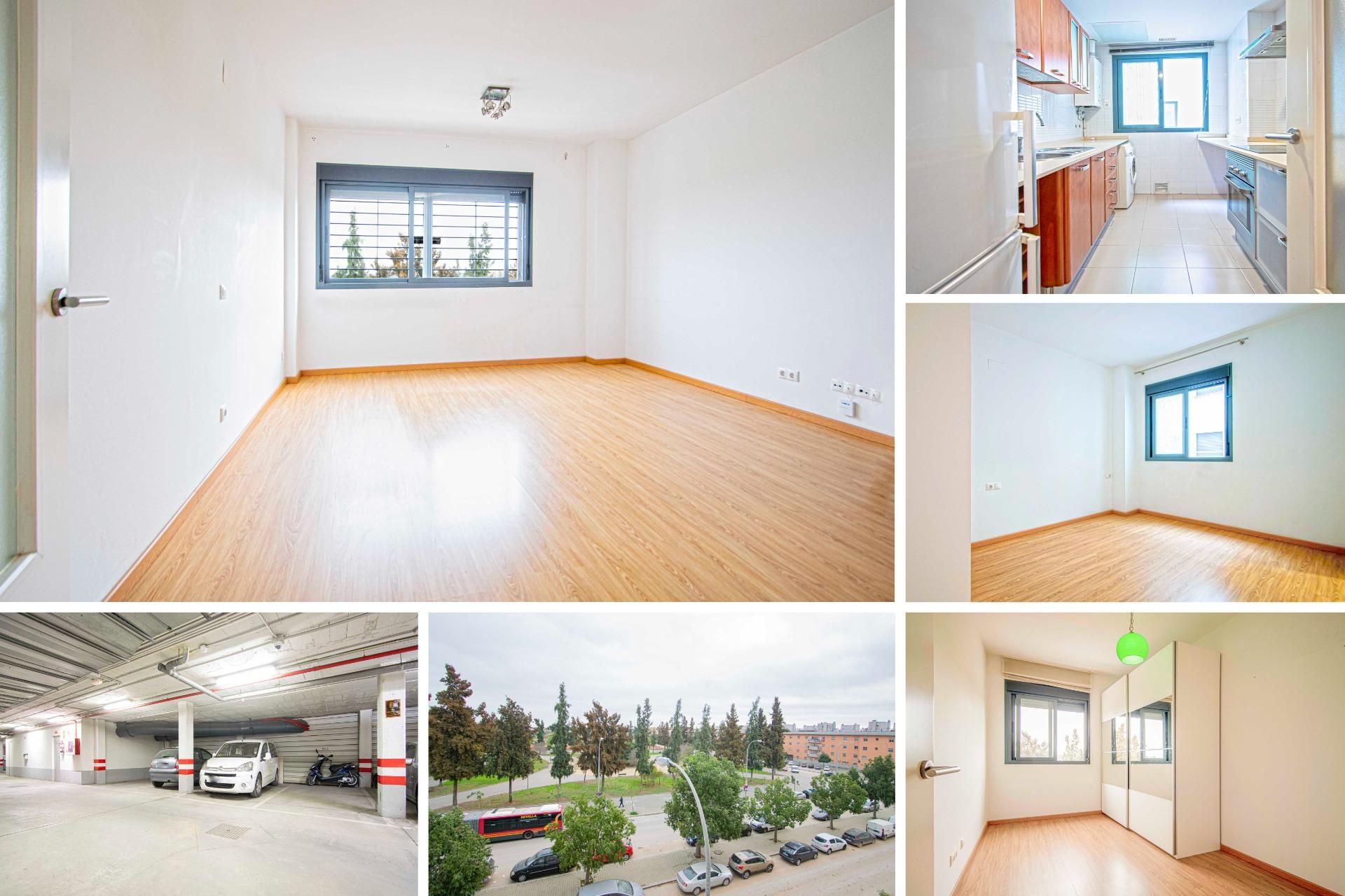 Vista exterior de Pis en venda en  Sevilla Capital amb Aire condicionat, Calefacció i Traster