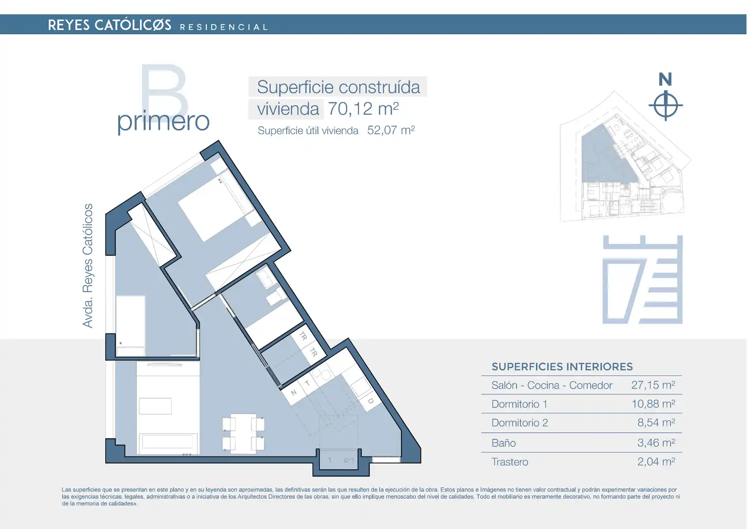 Appartamento con ascensore in vendita a Avenida Reyes Católicos 1, imagen 28