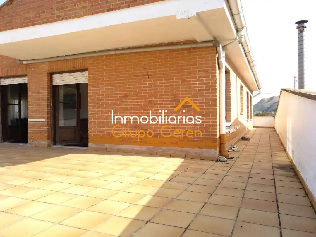 Vista exterior de Casa o chalet en venta en Belorado con Calefacción, Jardín privado y Terraza