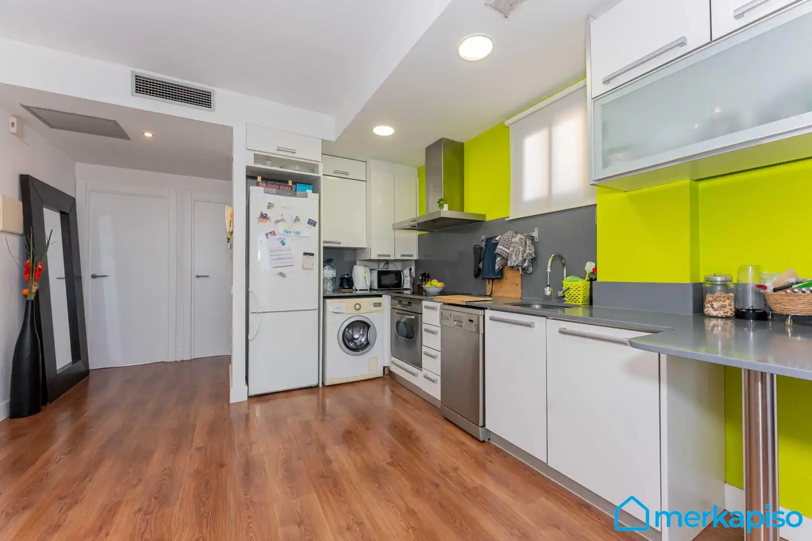 Kitchen of Flat for sale in Castelldefels  with Air Conditioner, Heating and Balcony