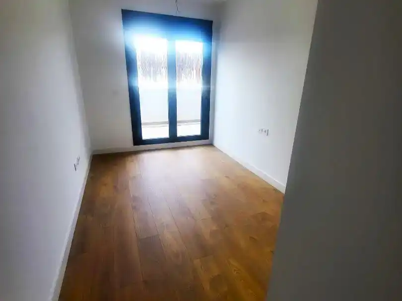 Dormitori de Pis de lloguer en Málaga amb Aire condicionat, Jardí privat i Parquet