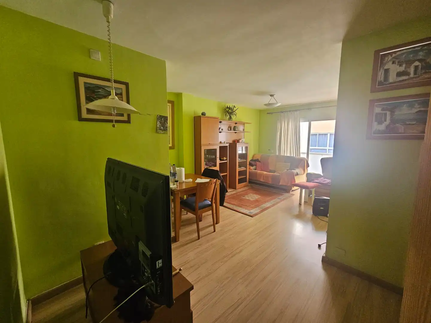 Sala de estar de Piso en venta en  Palma de Mallorca con Aire acondicionado, Amueblado y Balcón